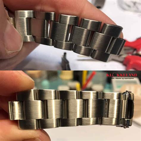 rolex band stretch repair|Rolex stretched band repair cost.